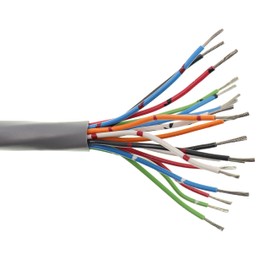 Belden 8619 Multi-Conductor STR-TC Control Cable, 18AWG 19C, PVC, Gray, Sold-Per-Foot