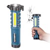 Emergency Car Flashlight with Seatbelt Cutter and Window Breaker, LED