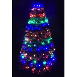 Christmas Concepts® 150 Multi Led Chasing Christmas Tree Net Light - for 4/5ft Christmas Trees