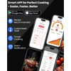 PROGRACE Smart Bluetooth Wireless Meat Thermometer: Standalone Base, WiFi Unlimited