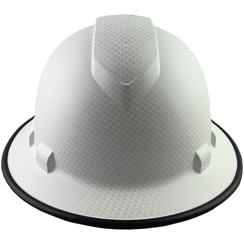 Ridgeline Full Brim Patterned Hardhat with Protective Edge with 4