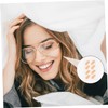 Baluue 20 Sheets Non-slip Eye and Nose Stickers Thin Nosepads