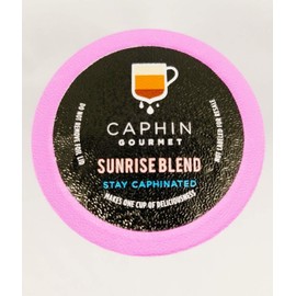 InfuSio 50 Count Sunrise Blend Caphin Gourmet Single-Serve Coffee Pods for Keurig K Cups