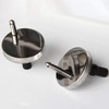 1 Pair Toilet Seat Fixings Universal Toilet Seat Hinge with