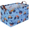 Sanjiaofen Sanjiaofen Rectangular Monster Truck Basket Organizer.Kids Basket ,Boys Storage