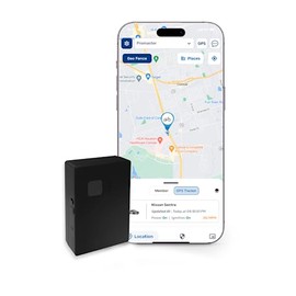 Rastreador GPS - AutoSky - Portátil, compacto y duradero para motocicleta y coche, a prueba de salpicaduras, imán integrado - 4G LTE en tiempo real - 