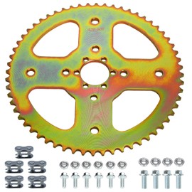 CILOYU 60 Tooth Sprocket 420 Chain 40mm Bore Compatible with Coleman CT100U CC100X BT200X CT200U-EX CT200U Baja Doodlebug DB30 TrailMaster MB200 Monster Mega Moto Mini Bike Predator 212cc Engine Parts
