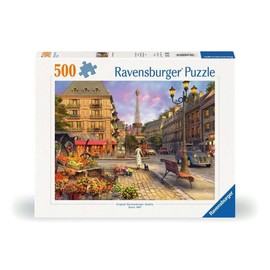 Ravensburger Puzzle 12000198 - Puzzle de 500 Piezas, diseño de Paseo por París