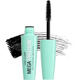 wet n wild Mega Protein Waterproof Mascara, Very Black, 0.21 Ounce,C154A