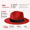 KUJUHA Fedora - Sombreros Fedora de fieltro para hombres y