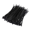 150 Pieces Multi-Purpose Cable Zip Ties 8 Inch,Self Locking Black