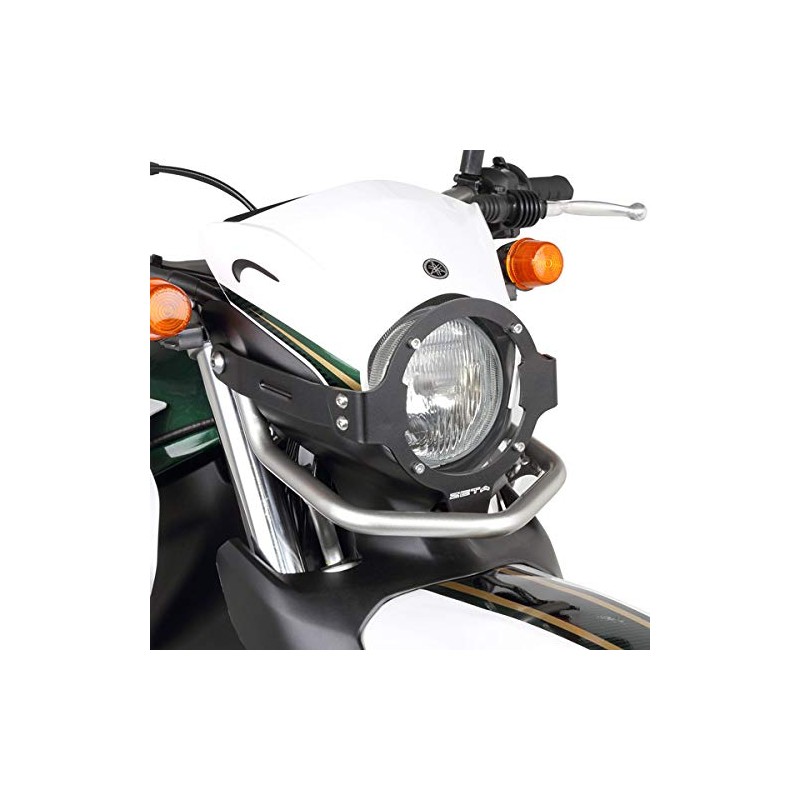 ZETA ZE52-4400 Serow 250 Headlight Guard, 05-20, Aluminum, 0.1 inch