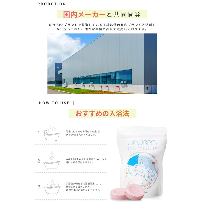 URUSPA (Full Body Pack / Moisturizing Specialized Bath Salt), Urspa