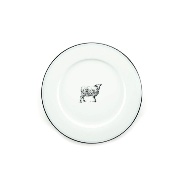 O-Ware Omniware Country Farm Dinner Plate, Set of 4 -