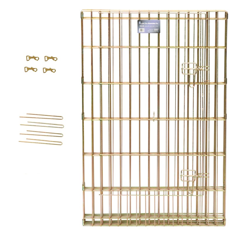 MidWest Homes for Pets Folding Metal Dog Exercise Pen, Indoor/Outdoor