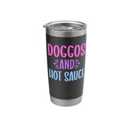 Hot Sauce I Love Hot Sauce Funny Hot Sauce Lover Stainless Steel Insulated Tumbler