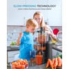 Cold Press Juicer, EUHOMY 5.5" Extra Large Feed Chute Slow
