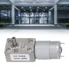 30RPM DC Worm Gear Motor Self Locking Function Rectangular Speed