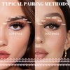 CALAILIS Self Adhesive Eyelashes 60Pcs Lash Clusters Press On Lashes,