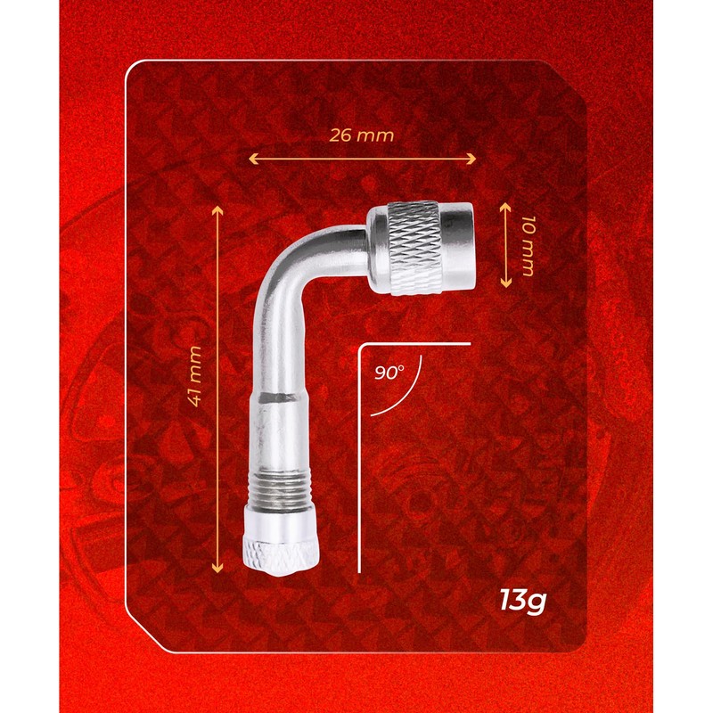 Kaedear Air Valve Conversion Angle Angle Extension Adapter US Type