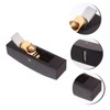 SHINEOFI Ebony Leather Planer Mini Hand Planer for Splitting Crafting