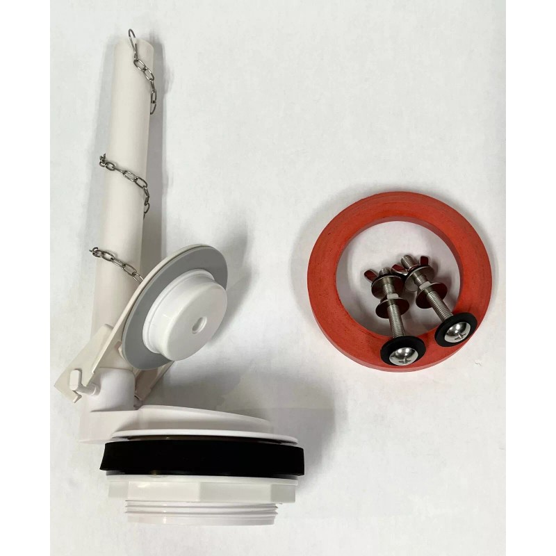 NUFLUSH Champion 4 Flapper Valve Assembly Replacement with Stainless Steel