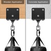 Dolibest Heavy Punching Bag Hanger, 360° Rotation I-Beam Mount for