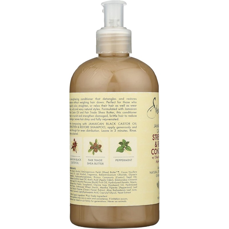 Shea Moisture Jamaican Black Castor Oil Strengthen & Restore Conditioner,