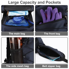 Hydration Backpack for Men and Women, CestMall Water Pack with 2L Water Bladder Lightweight Hiking Rucksack Hydration Vest Bag Pack Perfect for Outdoor Cycling Marathon Running Skiing Camping Climbing