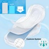DEAR SKIN Air Cooling Sanitary Pads 2Packs [Medium/Large], Size1#$%Size2:Large 14pcs-Large