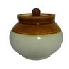 Qimacplus Ceramic handmade Pickle Jars in 750ml | 750g Achaar