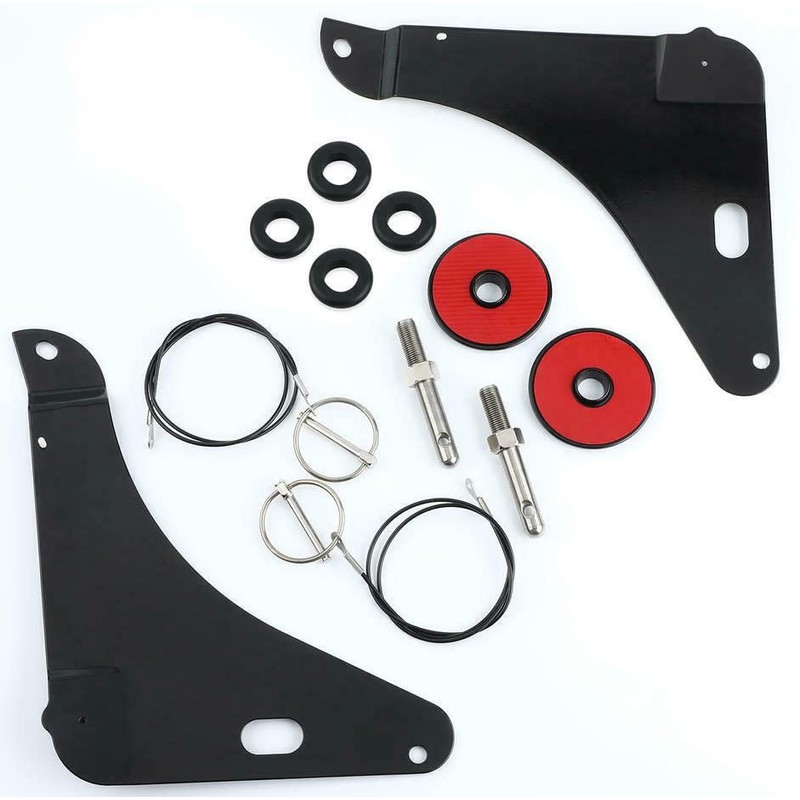 Flush Hood Latch Hood Pin Kit fits for Dodge Challenger