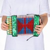 sourcing map Accordion, 10 Keys Bass Button Accordion Mini Musical