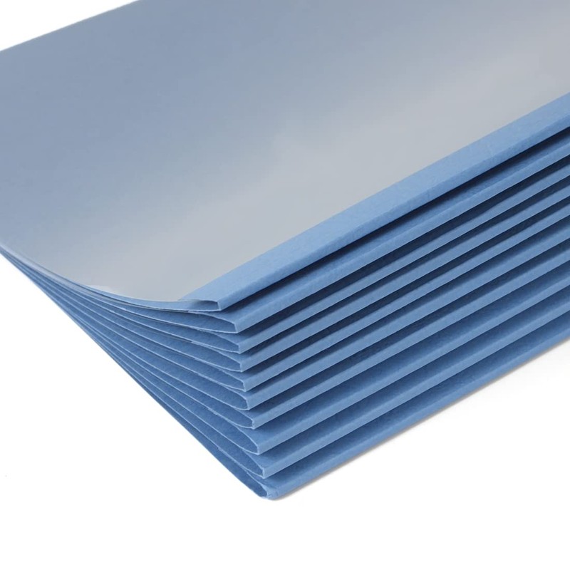 RAYSON Thermal Binding Covers 100 Sheets 12mm A4 Blue (Pack