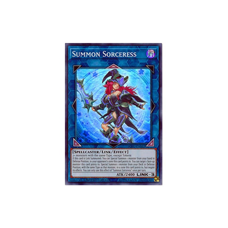 SOFU-ENSE2 Super Limited Summon Sorceress Collectible Card Game Collectible Card