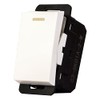 Leviton Apagador de 3 vías INTR3-13B, línea Stalo & Kristalo,