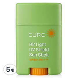 Partner_Reference Kim Jeong-moon Aloe Cure Air Light UV Shield Sun Stick SPF50+ PA++++ 20g 5pcs / 김정문알로에 큐어 에어라이트 UV 쉴드 선스틱 SPF50+ PA++++ 20g 5개