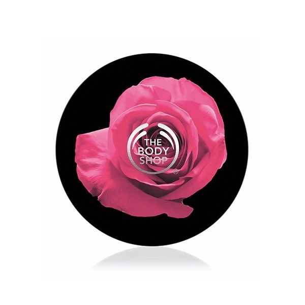 The Body Shop Body Butter British Rose, 6.8 fl oz (200 ml), Genuine Product