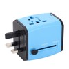 Universal Power Adapter Dual USB Travel Charging Station International Plug