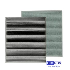 PUREBURG PA-FH01-J Replacement Filter Compatible with ZOJIRUSHI PU-SA35 PA-HA16 PA-HB16 PA-HT16 PU-HC35 Air Purifier Model Number PA-FH01-J, Dust Collector, Deodorizing Integrated, Pack of 2