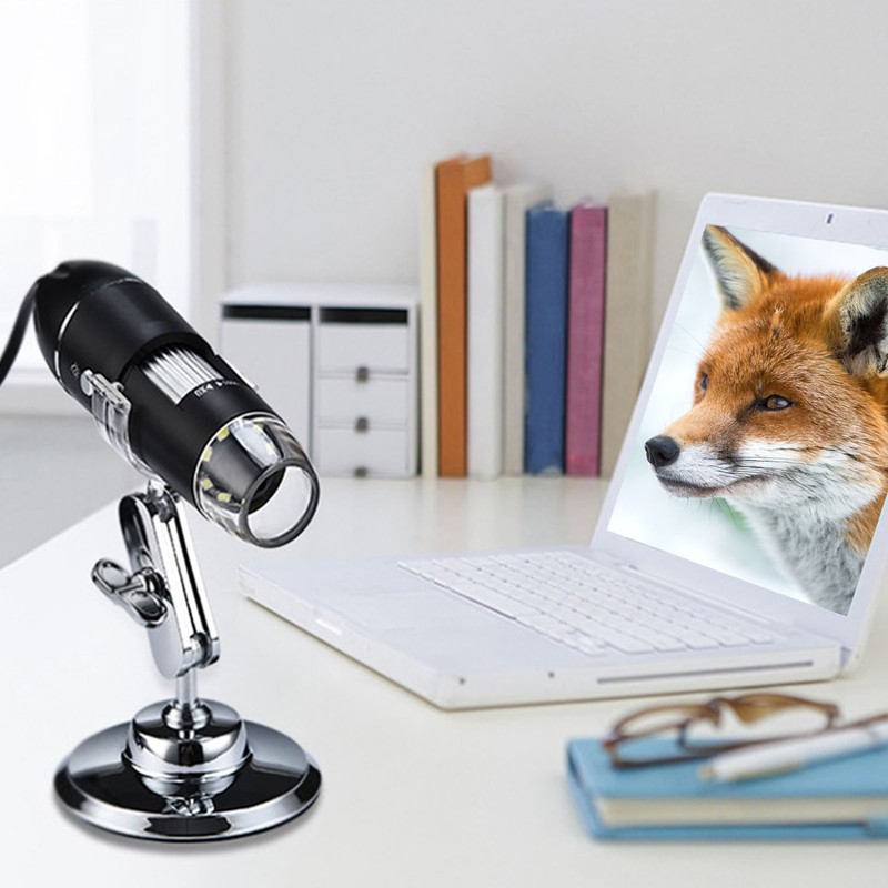 Wireless Digital Microscope Handheld Portable USB Microscope Camera with 8