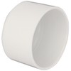 Spears 447 Series PVC Pipe Fitting, Cap, Schedule 40, 1"