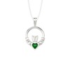 Aeon Jewellery Silver Claddagh Necklace - 925 Sterling Silver &