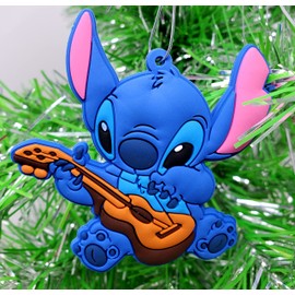 Lilo and Stitch Themed Ornament Set with Angel, Stitch, Lilo and FriendsQ