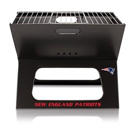 PICNIC TIME New England Patriots X-Grill Portable BBQ