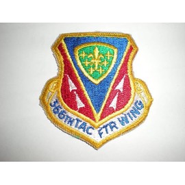 Embroidered Patch - Patches for Women Man - USAF 366TH Tactical Fighter Wing Patch -Color, Shown in the photo