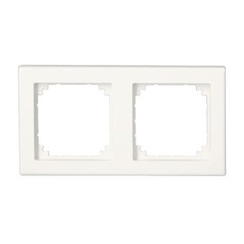 Merten M-SMART frame, 2-gang, polar white glossy, 478219