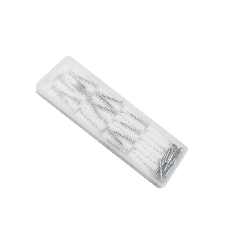 cSeao 60pcs #8 x 1-1/4'' Drywall Anchors, Wall Anchors and