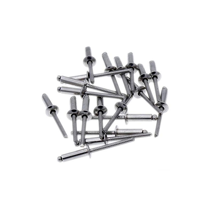 M3.2 (3.2mm x 6mm) Dome Blind Rivet - Stainless Steel