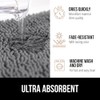 GORILLA GRIP GORILLA GRIP Bath Rug Mat, Thick Soft Absorbent